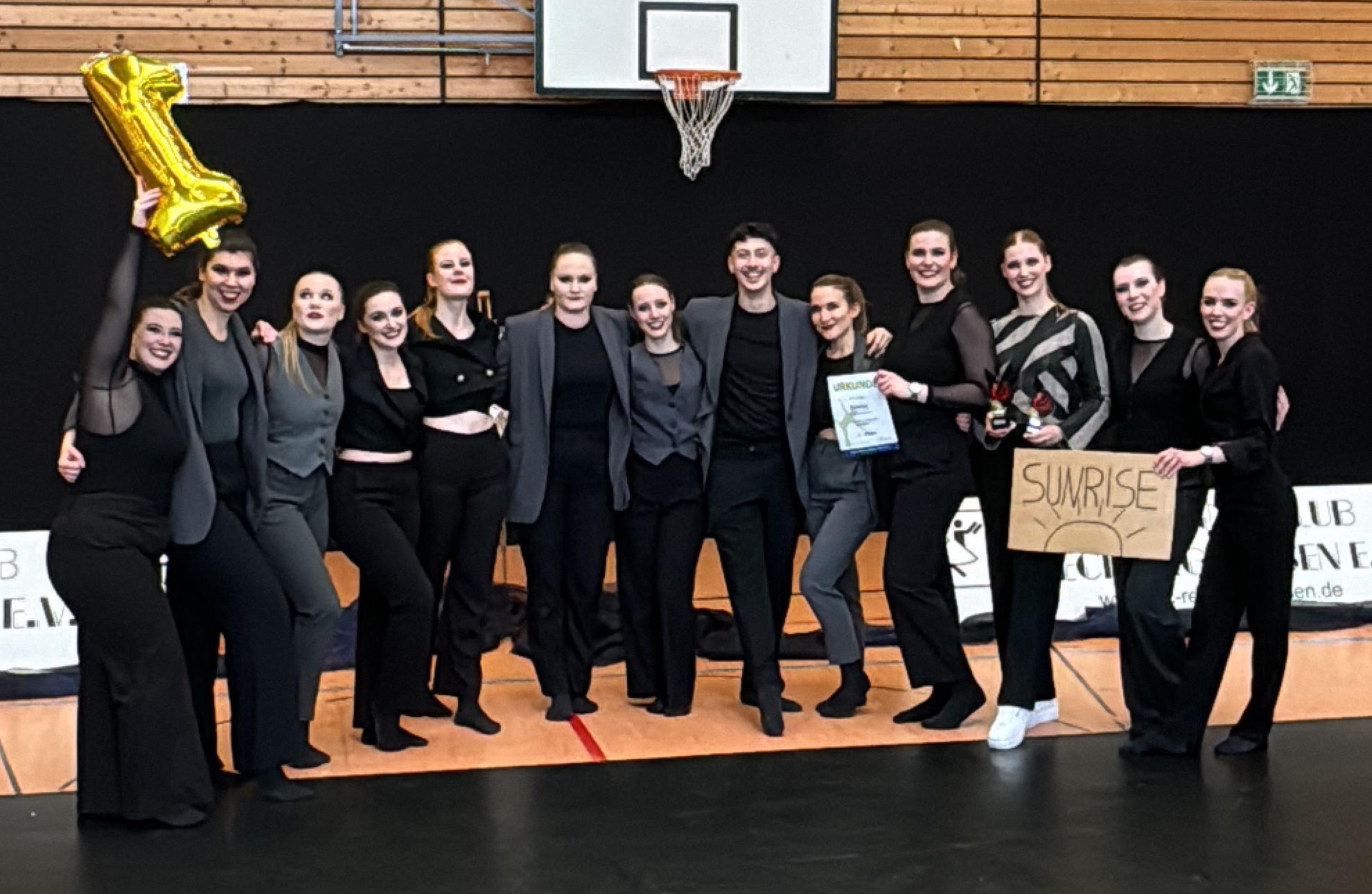 Sunrise beim Jazz und Modern Dance Turnier in Recklinghausen - TSC Recklinghausen