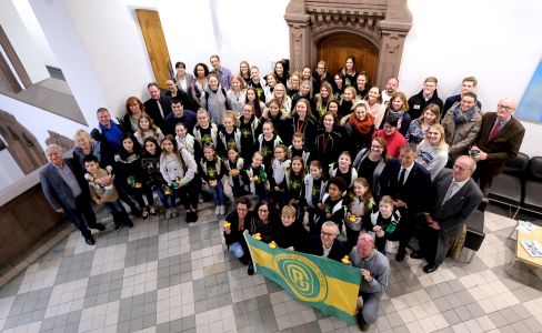 Ehrung für Impression im Rathaus